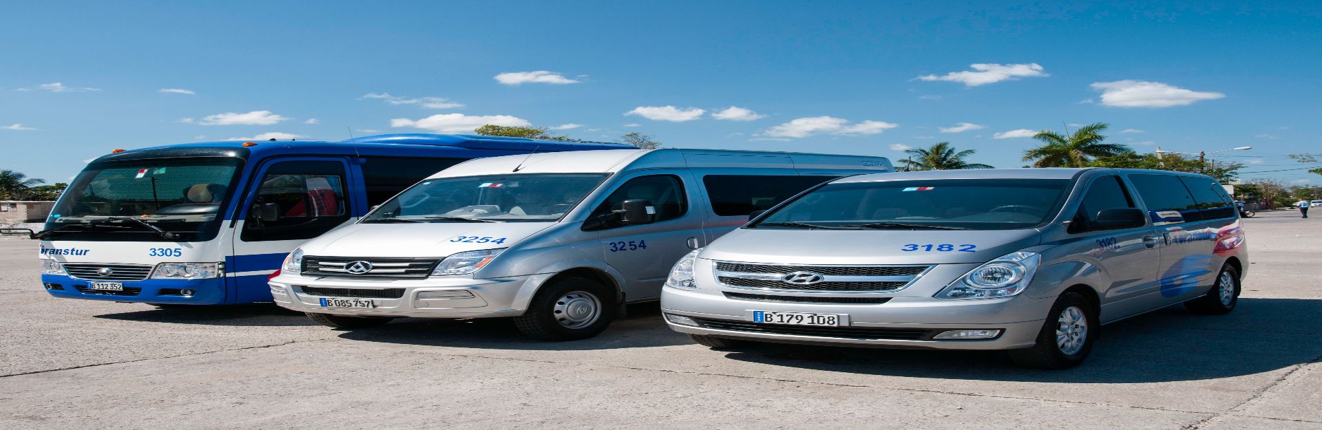 Car-bus rental transtur, Cuba travel